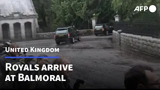 Queen Elizabeth II's health: William and Andrew arrive at Balmoral | AFP