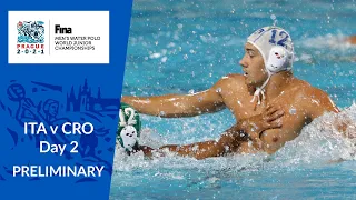 Re-LIVE | ITA v CRO - Day 2 - FINA World Men's Junior Water Polo Championships 2021