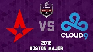 Astralis vs Cloud9 - CS:GO ELEAGUE Major Boston 2018