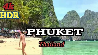 Walking Phuket Island | BEST Place in the World | Thailand 2023 - With Captions#vlogvideo #viral