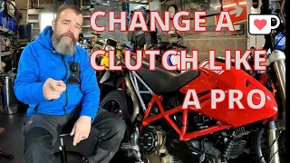 Ducati Hypermotard 1100 S Clutch replacement, HOW TO DO VIDEO