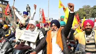India Locks Down Capital as Farmers Protest