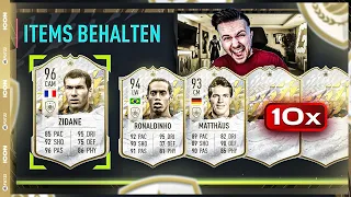 Ich ÖFFNE 10x PRIME ICON Packs 😱 HEFTIGES x3 ROULETTE 🔥 FIFA 22: Pack Opening