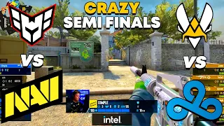 CRAZY SEMI FINALS!! - (NaVi vs Heroic, Vitality vs Cloud9,) - IEM Rio - BEST MOMENTS | CSGO