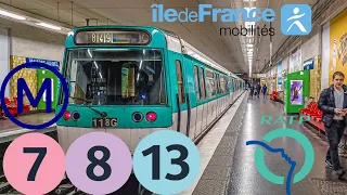 [RATP]Les MF77 du Métro Parisien 🚇 #ratp #metroparisien