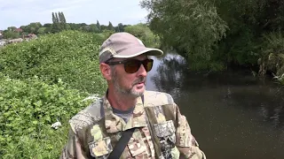 BARBEL FISHING A LOOK AT THE RIVER DEARNE - BROOMHILL - VIDEO 73