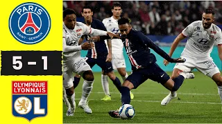 Paris Saint Germain vs Lyon 5 1 Extеndеd Ηighlіghts & Gоals 2020 HD