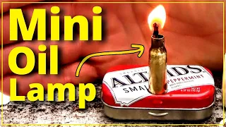 MINI OIL LAMP [Really Works!]