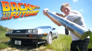 I made Griffs Extendable Baseball Bat from BTTF 2 + Delorean DMC