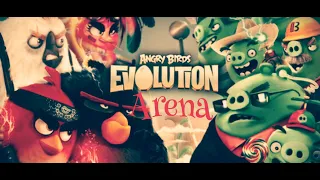 Angry birds evolution arena - winning 7 consecutive battles letting go 1st shot in the name of god.