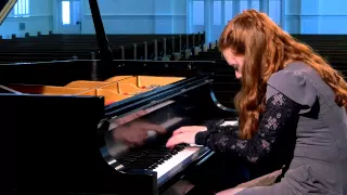 S. Prokofiev, Toccata in D minor, Op. 11 played by Anastasia Rizikov