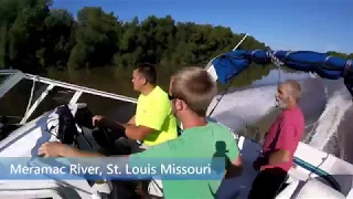 THE LOOP (LEG 1) 5 days ~950 miles  St. Louis, Missouri to Gulf of Mexico by boat