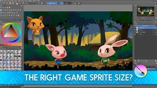 Game sprites: What's the right resolution?