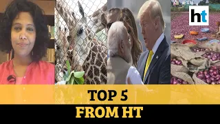 COVID-19 antibody test, Trump dials Modi, Onion supplies down: Top 5 stories from HT