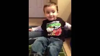 Baby Dances to 'Pump It'