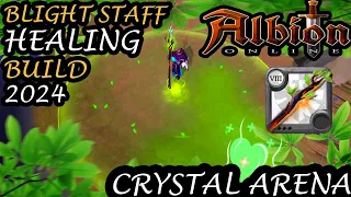 Blight Nature Staff Healing Build 2024 - Crystal Arena (Gold 3/Season 22) - Albion Online