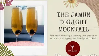 Jamun Delight Mocktail | Jamun Mojito Recipe | Simple Jamun Mocktail Recipe | Adi's Cocktails