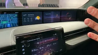 Full-Width Dashboard Screen on 2024 Lincoln Nautilus