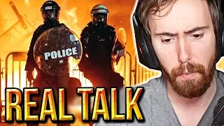 A͏s͏mongold Comments On U.S. Riots, George Floyd’s Death & Police Brutality