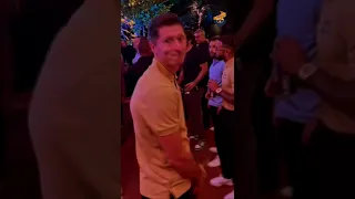 Robert lewandowski dances at the night party🕺