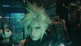 FINAL FANTASY VII REMAKE - Cloud, Tifa and Barrett Dancing to Stamp Song