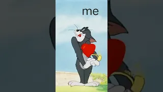 meeting my gf after a long time 😂❤️ | Tom and Jerry | #tomandjerry #tom#gfriend #funny