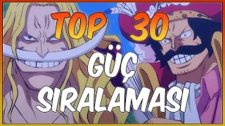 One Piece Güç Sıralaması