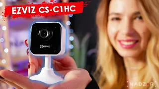 Wi-Fi IP видеокамера Ezviz CS-C1HC | Обзор и подключение