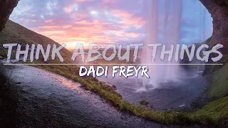 Daði Freyr – Think About Things (English) (Lyrics) - Full Audio, 4k Video