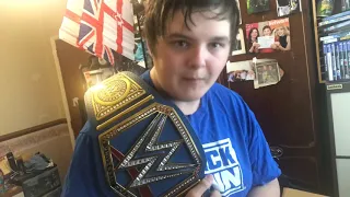 WWE Universal kids championship bel unboxing ( truly amazing )