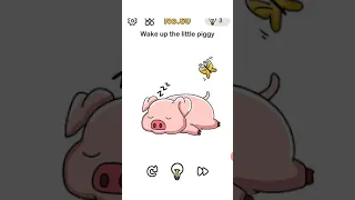 Brainoutlevel60 wake up piggy Walkthrough Brain out level 60