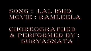 Laal ishq ❤️||dance by Suryasnata Paul || ram Leela || song Arijit Singh||..,