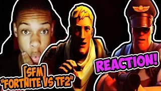 [SFM] FORTNITE VS. TF2  LIVE REACTION  || WHO'S GONNA WIN?