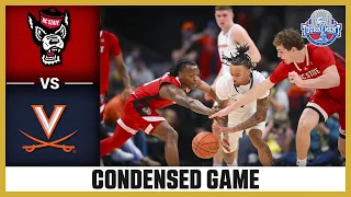 NC State vs. Virginia Condensed Game | 2024 ACC Men’s Basketball Tournament