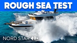 60nm Sea Trial - with a BIG Swell 🌊 | Nord Star 49+