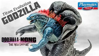 Godzilla X Kong the New Empire "Titan Evolution" Godzilla Review!!! Playmates!!