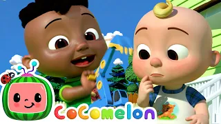 Excavator Song | Construction Vehicles For Kids | Cody & JJ! It's Play Time! CoComelon Kids Songs