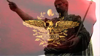 Roman Empire Tribute Flag And Tribute Anthem (Rome TV Series "Triumph")