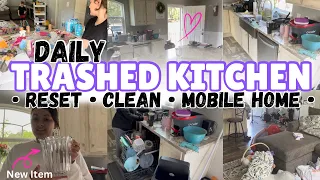 ✨NEW TRASHED KITCHEN  REST  CLEANING MOTIVATION  SAHM  NEW DECOR ✨