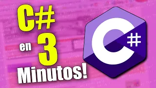 Lenguaje "C Sharp" en 3 Minutos o más!