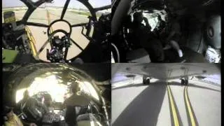 B29  "FIFI"     A Four (4) Camera View Final Approach and Landing