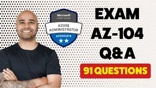 AZ-104 certification exam review questions and answers