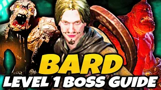 Kill Cyclops & Cave Troll Level 1 as Bard! | Dark and Darker