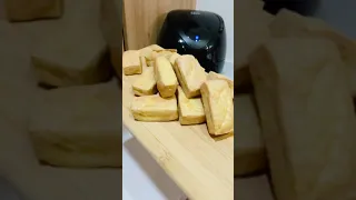 Air Fried Tofu without cooking oil - using ILo Air Fryer from Oshopping || Mugs Cooking