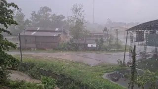 Rainstorm in Chiang Mai, Thailand