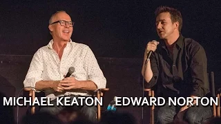 Michael Keaton and Edward Norton on Acting