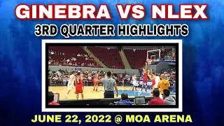 GINEBRA VS NLEX 3rd QUARTER HIGHLIGHTS II PBA 47S PHILIPPINE CUP II Cherry SG