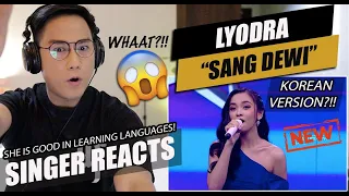 Lyodra - Sang Dewi [Korean Version] | SINGER REACTION