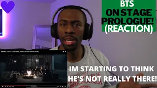 (HOW DOES HE KEEP APPEARING AND VANISHING?!) BTS "ON STAGE PROLOGUE"  REACTION!