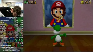 Super Mario 64 DS 150 Star in 2:32:50